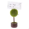 Party Decoration Potted Plant Love Heart Tree Place Card/Po Holders Baby Shower Gifts Favors Gift Table Card Holder S371 Dro Dhi0V