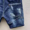 DSQ PHANTOM TURTLE Jeans Herren Jean Herren Luxus Designer Skinny Ripped Cool Guy Causal Hole Denim Fashion Brand Fit Jeans Man Washed Pants 20410