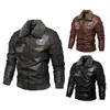 Mäns jackor Mens Fashion Leather Jacket Slim Fit Stand Collar PU MANA ANTI WIND MOTORCYCLE LAPEL DIAGONAL DUMPER MEN 231121