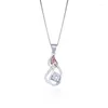 Chaînes 925 Collier en argent sterling Femme Clavicule Chaîne Petit Design Pendentif Accessoires de produit CHN337