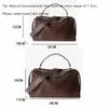 Evening Bags MS Luxury Leather Women Bags Crossbody Boston Bag Soft Frosted Cowhide Boston Handbag Autumn Daily Purses Casual Tote 231121