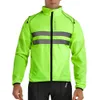 Vestes de cyclisme WOSAWE ultraléger hommes cyclisme coupe-vent veste réfléchissante coupe-vent résistant à l'eau route vélo Long Jersey vent manteau 231120