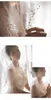 Bridal Veils Elegant Pearls Short Veil 2 Layers Beaded With Comb Wedding Accessories