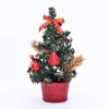 Decorazioni natalizie Tavolo artificiale da 20 cm Mini albero Decorazione della casa Festival Alberi di Natale in miniatura per regali per bambini o decorazioni Anno