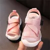 Mode Baby Erste Wanderer Weiche Sohle Sandalen Kinder Jungen Mädchen Strand Sandale Kleinkind Kleinkinder Rutschfeste Freizeitschuhe Turnschuhe