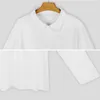 Men's Polos Disco Elysium Game Casual T-Shirts Attribute Skill Intellect Fanart Videogame Long Sleeve Polo Shirts Retro Design Shirt