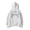 Offs White Hoodie Off Style Trendy Fashion Sweater Painted Arrow Crow Stripe Loose Hoodie Men's and Women's Coatjqm1off T-shirts Offs White Hot ZITN