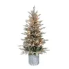クリスマスの装飾装飾材料人工木おもちゃ松の供給ホリデーデコレーションDIY 231120