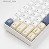 Keyboards Simple Color Matching Key Cap Xda Height Key Cap Pbt Material Thermal Sublimation Key Cap Bag Q231121