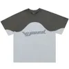 Mens tshirts bump color color costing espuma camisa impressa 230420