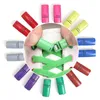 Shoe Parts Accessories Colorful magnetic lock shoelaces with no lace up elastic sports shoes childrens 231121