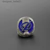 Anneaux de bande Nouvelle bague de champion en alliage 2023 bague commémorative bague en acier inoxydable pour accessoires de cadeau de petit ami pour les fans de hockey sur glace cadeauL231121