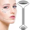 Full Body Massager RVS Massage Roller Gua Sha Schraper Tool voor Gezicht Ogen Nek Verlichten Fijne Lijntjes Rimpels Verhoog de bloedsomloop 231121