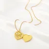 Pendant Necklaces Fashionable Heart-Shaped Letter Sisters Swing Tree Of Life Opening And Closing Necklace Christmas Gift