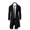 Giacche da uomo Blazer da uomo Inverno Uomo Slim Trench elegante Giacca lunga doppio petto Parka Plus Size In giacche1 Drop Delivery Dh7Di