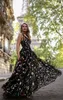 Party Dresses Fashion Women Gauze Casual Fahsion Floweers Embroidery Floor Length Ladies Arrival Vintage Evening
