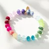 Strand Natural Stone Bracelets Colorful Beaded Bangles For Female Men Jewelry Reiki Handmade Yoga Healing