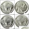 Arts and Crafts Us 1928 PDS Buffalo Nickel Five Cents Craft Copy Faction Factory Cena ładna domowa akcesoria sier monety upuszcza DHSCL