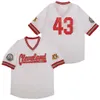 Filme Baseball 43 Jimmy Dugan Jerseys Black Negro League Rockford pêssega uma liga de seus próprios crackers vintage de 1992 Butão 1 botão Down Down Base Base Vintage Men