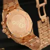 Luxury Watches Audemar Pigue Royal Oak armbandsur Mechanical Watch Epic 26315or Rose Gold White Dial and Womens Unisex Fashion Leisure Business Sports WRIR WN7OT