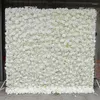 Fiori decorativi Luxury 3D White Flower Wall Event Wedding Backdrop Deco Rose Cloth Curtain Artificial Floral Party Props Window Display