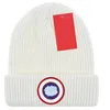 Projektant luksusowa czapki/czapki czaszki moda Stylowa czapka gęsi litera zima luksusowe czapki dla mężczyzn dla kobiet ciepłe wełniane hat canada unisex narciarstwo l6r2