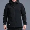 Jaquetas ao ar livre Hoodies Fleece Outono Militar Homens Jaquetas À Prova D 'Água Pesca Caça Caminhadas Camping Escalada Inverno Tracksuits Casaco Térmico Queda S-5XL 231120