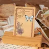 100 teile/paket Vintage Memo Papier Set Beschreibbare Aufkleber DIY Kunsthandwerk Dekoration Für Scrapbooking Schulbedarf