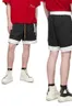 Designerkläder korta fritidsbyxor Rhude Nya färgmatchande shorts Sommar unisex boxershorts Kantfärg matchande fritidsshorts Par Joggare Sportkläder Lösa