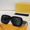 Schwarze Sonnenbrille für Damen, hochwertig, Lw 40080, Designer-Sonnenbrille für Herren, berühmte modische klassische Retro-Luxusmarke, Brillen, Modedesigner-Sonnenbrille, Geschenk