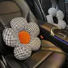 Oreiller esthétique S cou moderne voiture fleur voyage Auto accessoires protecteur Cojin Para Asiento De Tatame