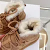 Bottes Hiver enfants bottes de neige en cuir véritable chaud en peluche enfant en bas âge garçons chaussures antidérapantes mode bébé filles bottes 1-6 ans 231121