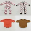 Robes de fille, barboteuse pour bébé, combinaison de noël pour bébé garçon, combinaison en coton, pyjama pour enfants