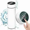 Thermoses Intelligent Temperature Display Thermal Mug 304 Stainless Steel Thermos Bottle Longlasting Heat Preservation Cute Water 231120