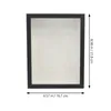 Frames 1Pc Classic Po Holder Picture Display Decoration Home Specimen Frame Black Shadow Box