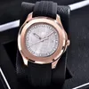 Lüks el bombası kadran izle montre de lüks erkek otomatik mekanik saatler 40mm yüksek kaliteli silikon kayış kayar toka süper aydınlık kol saati safir reloj