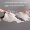 Kissen 3D-Spa-Massage-Trennwand zum Schlafen und zum Schutz des Nackens, gestrickte Baumwollbettwäsche, 1 Stk