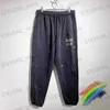 Calças masculinas Saint Louis Sweatpants Homens Mulheres 1/1 Melhor Qualidade Handmade Tinta Espirrando Graffiti Jogger Calças de Cordão T231121