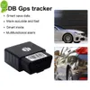 MINI OBD Locator GPS Tracker Gratis installationsbil Alarm TK306 PLY SPEL CAR OBD2 Real Time Tracking Device With Software App