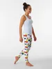 Pantalon actif Mondrian minimaliste de Stijl Art moderne i.i?Leggings de la Fatfatine Pantalon de survêtement pour femmes Legging Legging Femmes Push Up