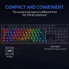 Tangentbord ZiFriend 63-tangenter Mekaniskt tangentbord Typ-C Hot Swap 60% RGB Backbelyst PC-speldator för Gamer KeyCaps Q231121