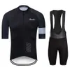 Raudax ensemble de cyclisme homme Maillot de cyclisme à manches courtes vélo cyclisme vêtements Kit vtt vêtements de vélo Triathlon Maillot Ciclismo 231120