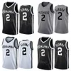 High School Basketball Fille 2 GIGI Gianna Maillots Maria Onore Bryant Moive College Pull Broderie Et Couture Université Noir Blanc Gris Vintage Uniforme