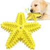 لعبة Starfish Dog Chew Speceaky لعبة كبيرة من فرشاة الأسنان التفاعلية للأسنان
