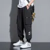 メンズパンツ2023 Vero Calas de Carga Fina Streetwear Joggers Sweatpants Multi bolsos Solto Calas Casuais 5xl J230420