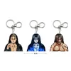 AOT 3D Anime Porte-clés PET Acrylique Taille 6 cm pour pendentifs de sac à dos, pendentifs de voiture, accessoires de mode, cadeaux créatifs personnalisés