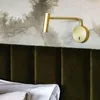 Lampa ścienna nowoczesne proste światła LED Nordic Reading Floor Designer Dekoracja sypialni sypialnie