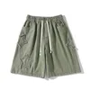 Men's Shorts Y2K Star Patchwork Men Vintage Denim Summer Basic Simple All-match High Waist Leisure Ulzzang Streetwear
