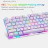 Teclados Motospeed K87S RGB Wired Mecânico Anti-Ghosting Gaming Keyboard 87 Teclas Vermelho / Azul Interruptor LED Backlight E-Sports PC Laptop Gamer Q231121