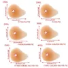 Bröstform 150G-400G Silikon Bröst Fake False Breast Protese Super Soft Silicone Gel Pad stöder Artificial Spiral 231121